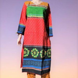 Aarong Block printed readymade Dress Set